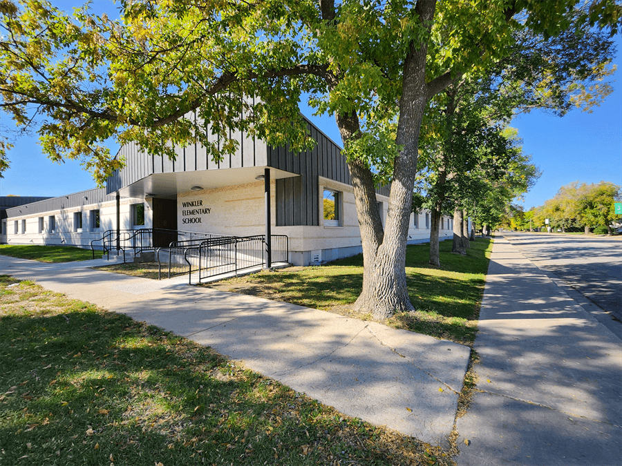 Winkler Elementary School construction project